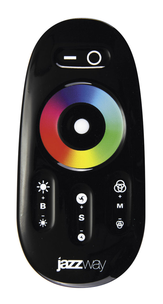 Контроллер RGB PRC-4000RF BL (черный)   12/24V 216/432Вт