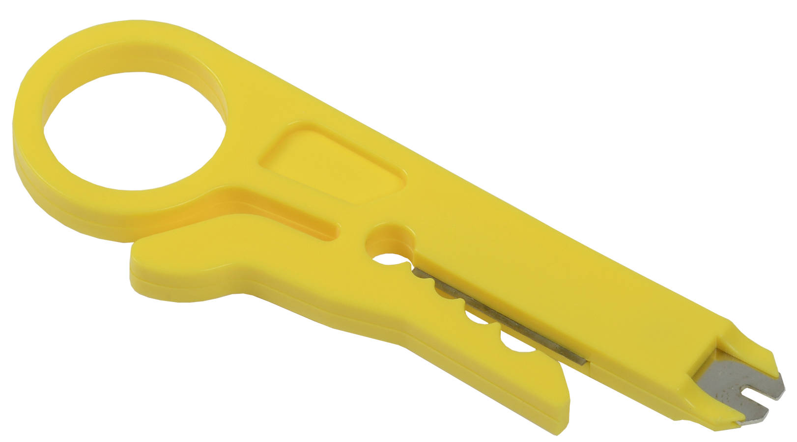 ITK Инструмент для зачистки, обрезки и заделки 110 витой пары жёлтый