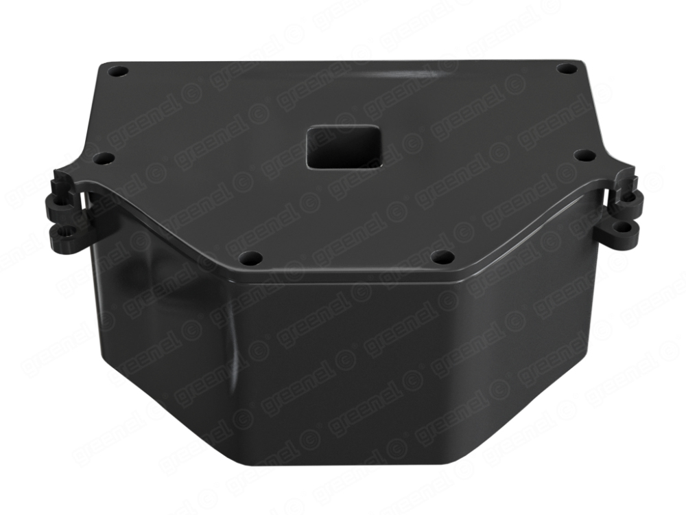 Коробка распределительная 132х88х62мм (в бетон) черная (60 шт/уп), ТМ ГРИНЕЛ