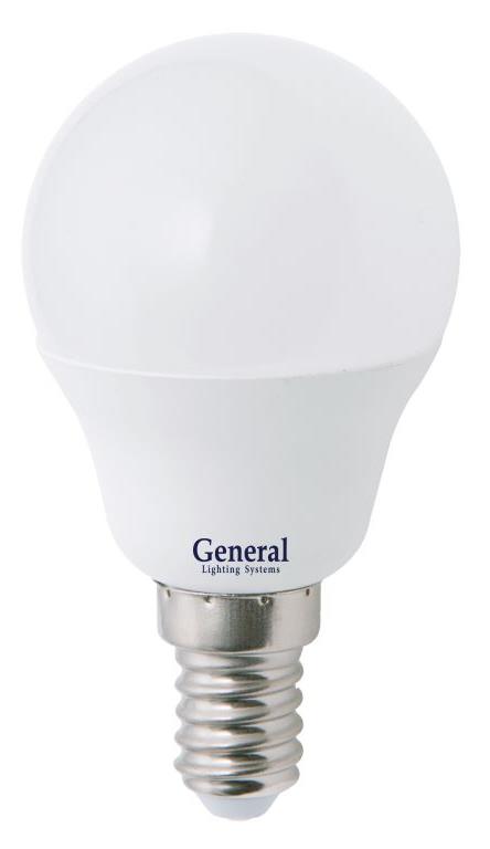 Лампа светодиодная GLDEN-G45F-B-7-230-E14-4000